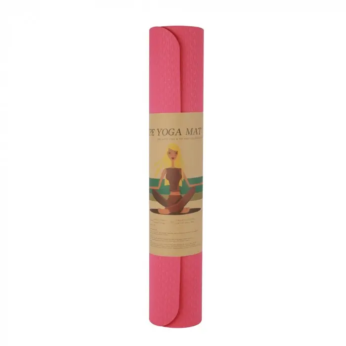 YOGA MAT TPE 6MM (Rosa) 